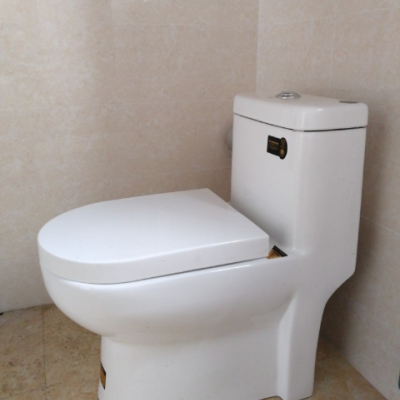 四季沐歌马桶连体坐便器 虹吸式静音节水普通座便器 305-400mm m-zd