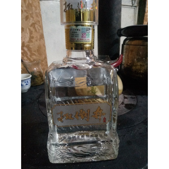 扳倒井52度扳倒井52浓香型白酒500ml6瓶礼盒整箱装配3个手提袋