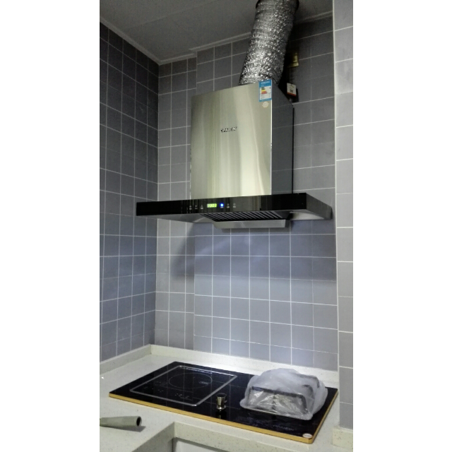 opaiein 油烟机op218c新 广东欧派70cm小尺寸触控式抽油烟机欧式 16m