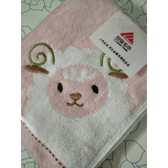 图强 新品毛巾纯棉柔软吸水洗脸面巾卡通毛巾成人加厚柔软吸水 34*75