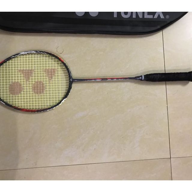 yonex/尤尼克斯 李宗伟代言款duora77双刃77羽毛球拍 duora77白红1支