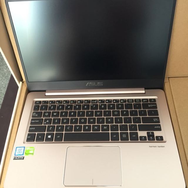 华硕asus灵耀u140英寸合金机身轻薄本笔记本电脑i57200u4g256gb固态gf