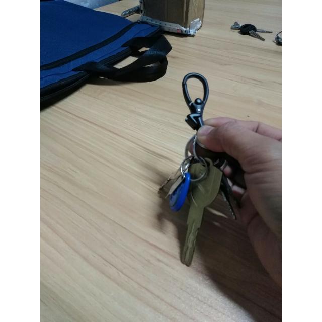 > 黑色舞者腰挂钥匙扣双环腰挂钥匙扣挂腰钥匙圈商品评价 > 很好很