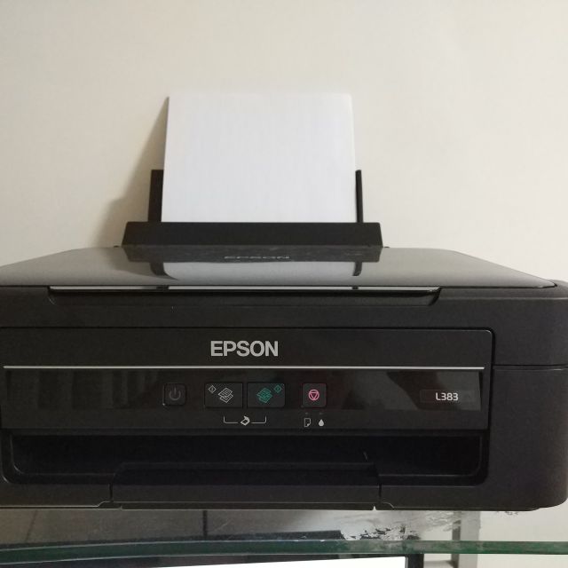 爱普生(epson)l383墨仓式打印机 家用彩色喷墨一体机(打印 复印 扫描)