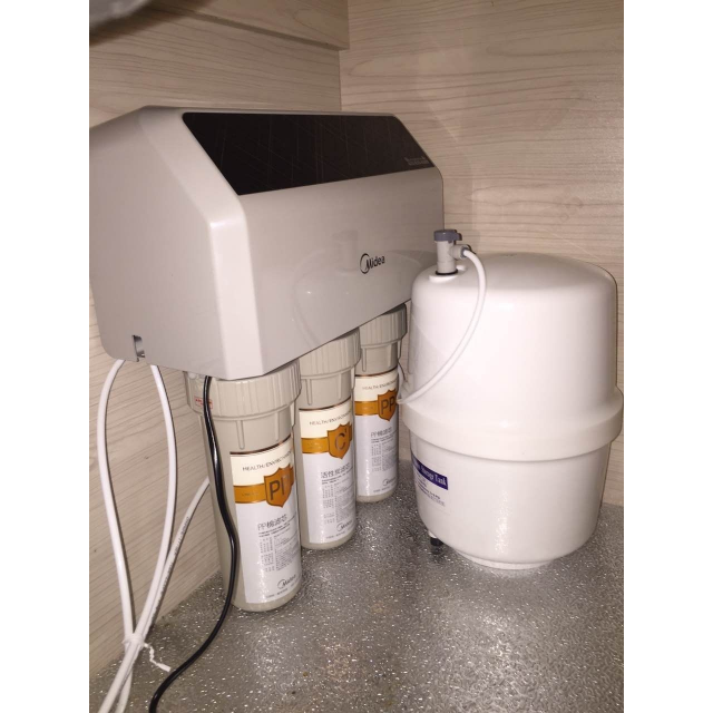 美的(midea)净水器mro101a-5厨房ro膜反渗透净水机家用自来水过滤直饮