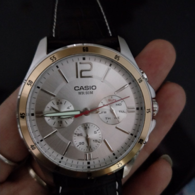 卡西欧(casio)石英表mtp-1374d-1a 卡西欧casio男表 经典石英优雅复古