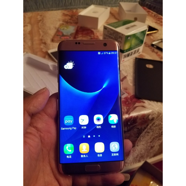 samsung三星galaxys7edgeg9350464g版莹钻粉全网通4g手机