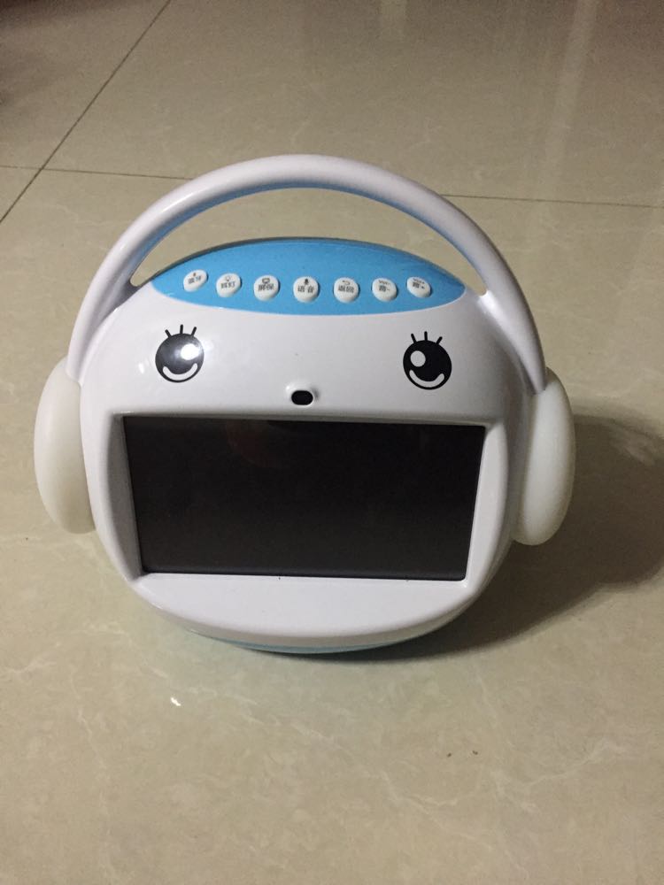 名校堂早教机r7儿童触屏wifi 视频故事机学习机7英寸卡拉ok 蓝色晒单