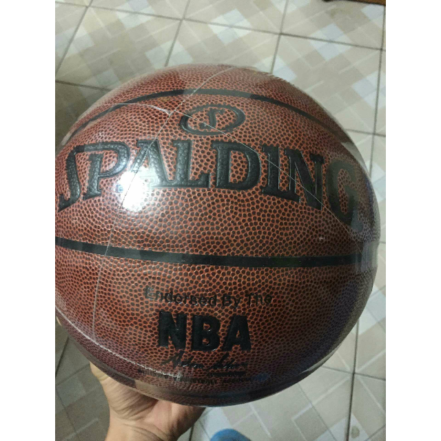 斯伯丁spalding 7号比赛nba篮球64-435 防滑耐磨室内外水泥地通用球篮