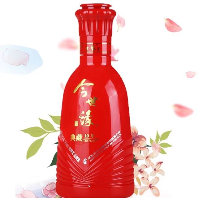今世缘典藏十年40度500ml单瓶浓香型白酒