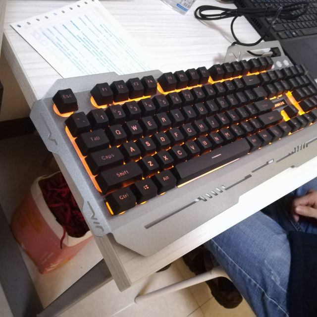 limeide(力镁)tx60机械手感键盘悬浮按键专业电竞网吧lol cf游戏键盘