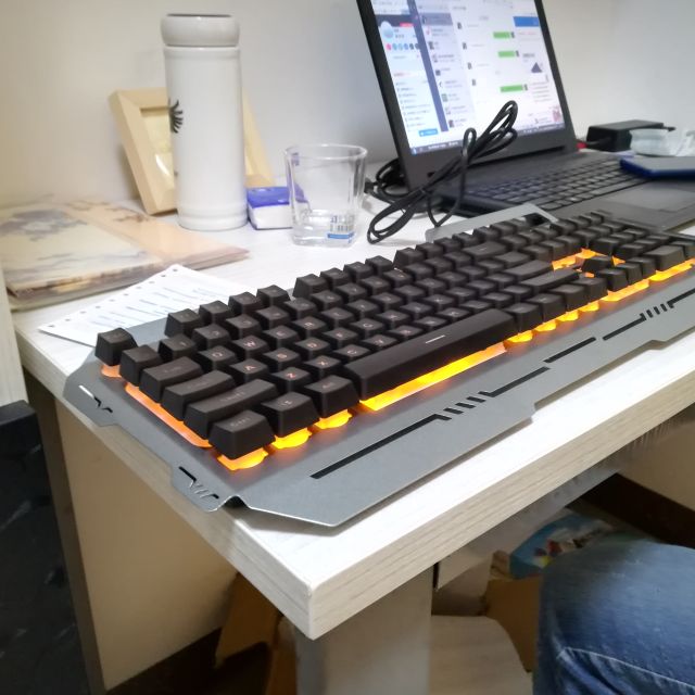 limeide(力镁)tx60机械手感键盘悬浮按键专业电竞网吧lol cf游戏键盘