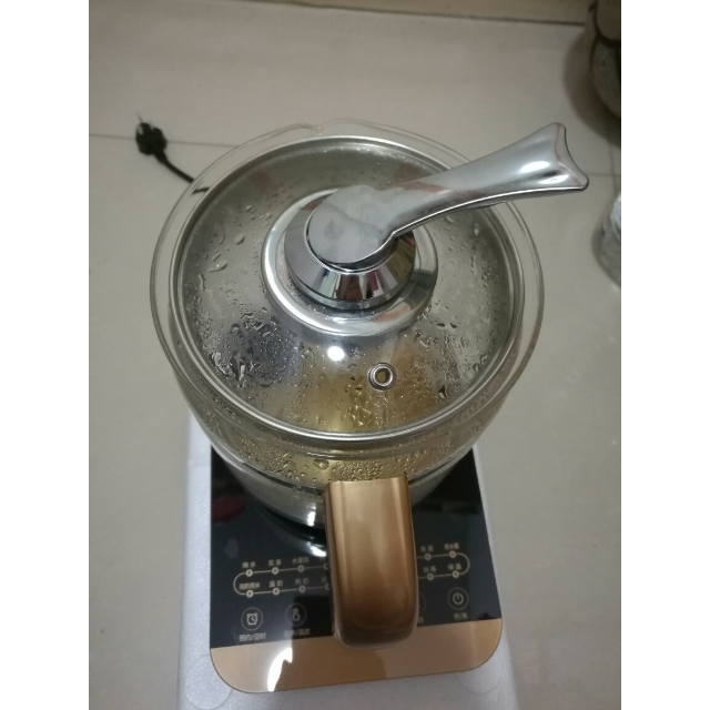 美的(midea) mkge1703b 养生壶 多功能 触控式 高硼加厚玻璃 电玻璃