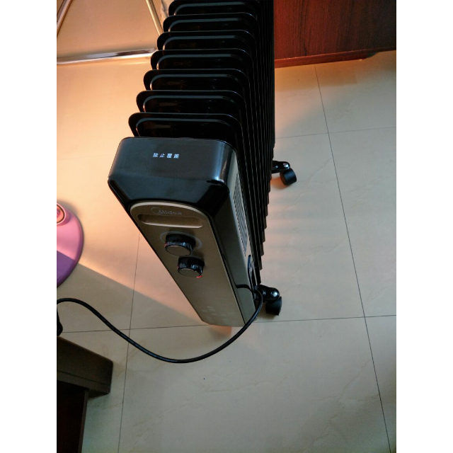 生活电器 生活小家电 取暖电器 美的ny2513-15c电暖气13片大功率油汀