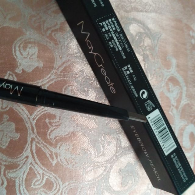 送眉卡03深咖maycreate炫目晴采双头眉笔防水防汗不脱色持久不易晕染