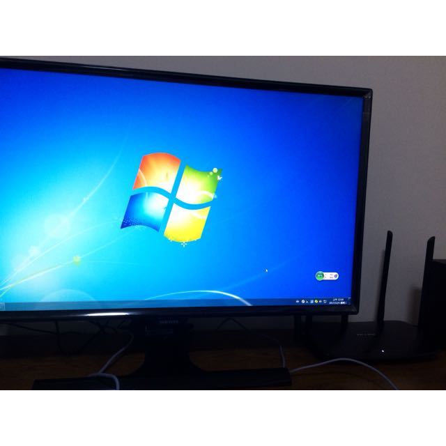 三星samsung27英寸臻彩广视角不闪屏滤蓝光液晶电脑显示器s27e390h