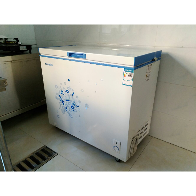 美菱melingbcbd208dt小型迷你家用商用冷柜保鲜冷藏柜顶开门一级静音