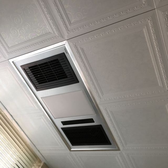 欧普照明浴霸集成吊顶超导暖风空调型led灯照明卫生间三合一