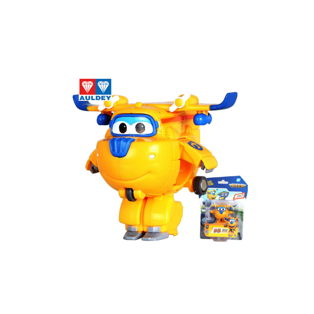 奥迪双钻超级飞侠公仔玩偶儿童玩具变形机器人小飞机迷你飞侠多多