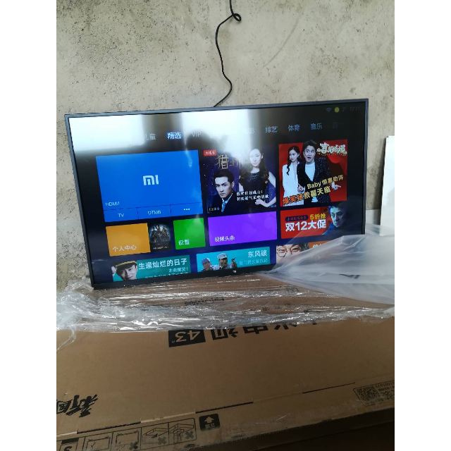 小米(mi)小米电视4a 43英寸 标准版 l43m5-az 1080p全高清屏 智能网络