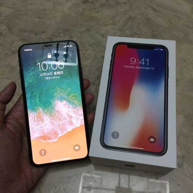 apple iphone x 64gb 深空灰 移动联通电信4g手机手机给老婆买的生日