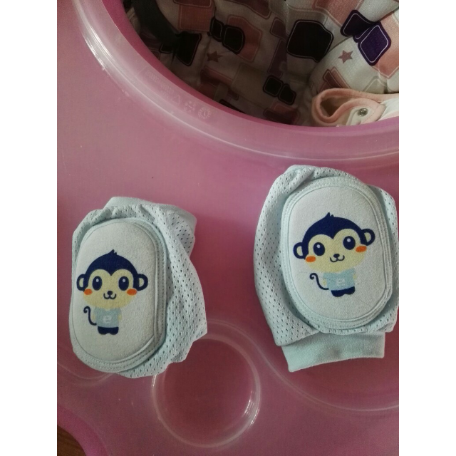 > 贝迪牛婴幼儿护膝卡通多图案儿童护膝0-4岁 0-4岁 黄色猴子卡通儿童