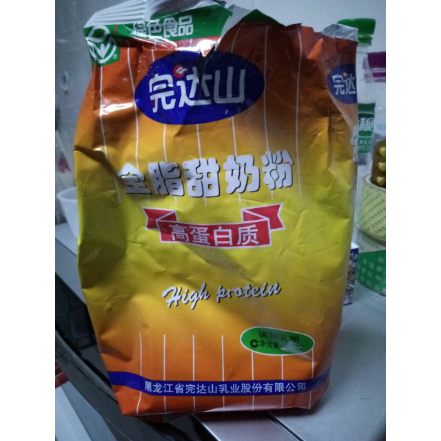 > 完达山全脂甜奶粉(高蛋白)袋装400克商品评价 > 味道很棒,价格也