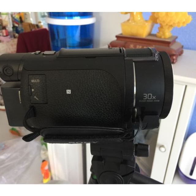 索尼sonyfdraxp55高清数码摄像机dvaxp554k视频有效像素829摄像机显示