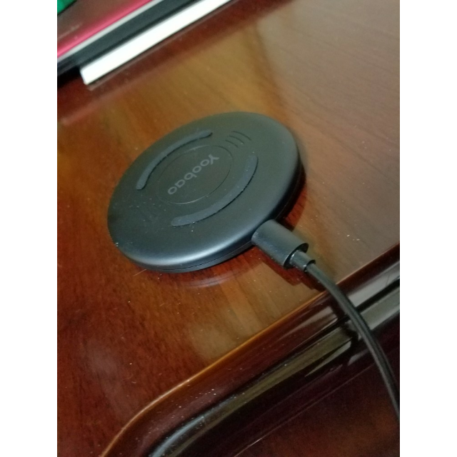 yoobao羽博iphonex无线充电器苹果iphone8通用安卓三星s8手机s7
