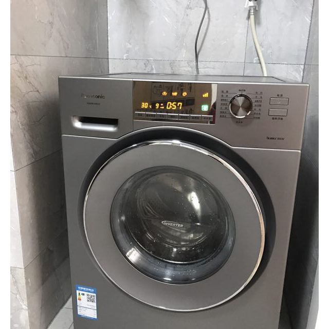 松下(panasonic) xqg90-e9025 9公斤 变频 高效节能 泡沫洗 筒自洁 全