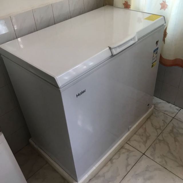 海尔(haier)bc/bd-201hza 201升家用冰柜 冷藏冷冻转换柜顶开门 冷柜