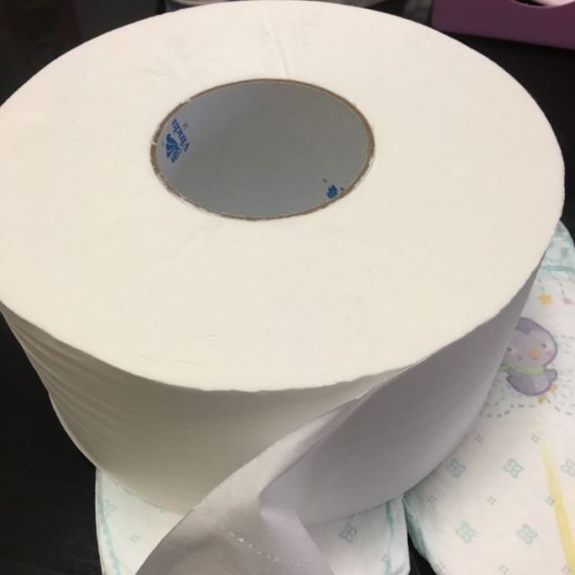 维达大盘卷纸办公酒店ktv厕所洗手间手纸2层超长卷240mv4418x12卷