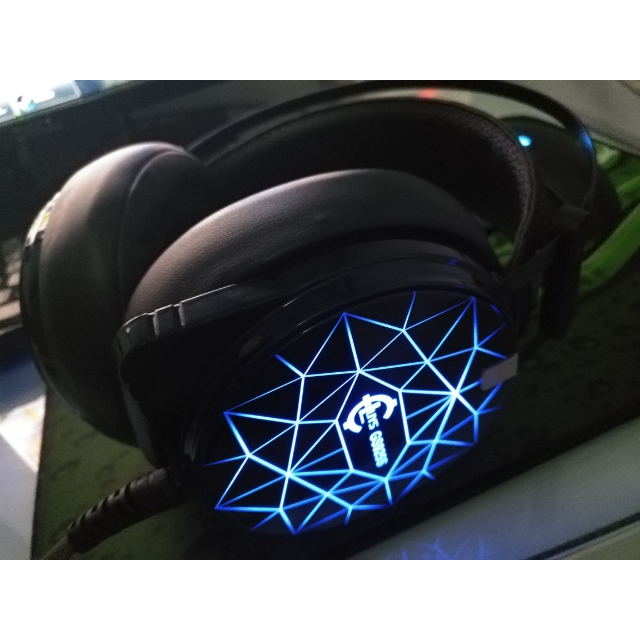 录音师(luys) 7.1声道头戴式电竞游戏耳机 usb7.