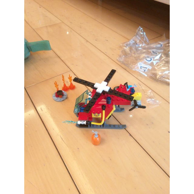lego 乐高 小拼砌师系列消防救援手提箱10685 塑料玩具 100-200块 6