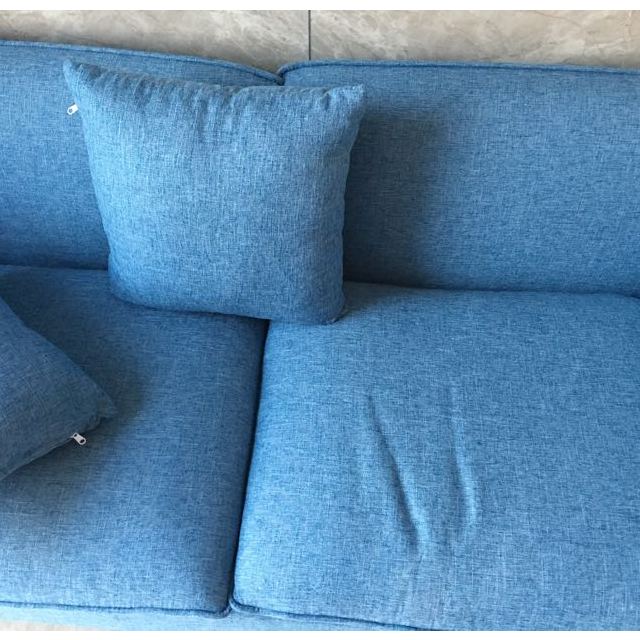 华纳斯家居旗舰店 【蓝色】双扶手双人位