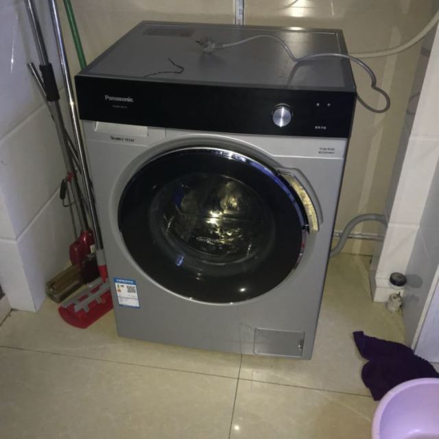 松下(panasonic) xqg80-e8155 松下洗衣机滚筒8公斤 超大容量超薄