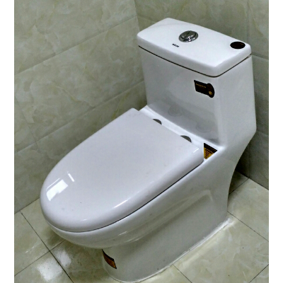 四季沐歌马桶连体坐便器 虹吸式静音节水普通座便器 305-400mm m-zd