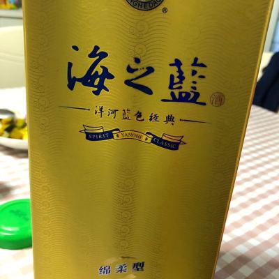 食品保健/酒水饮料 酒 白酒 洋河(yanghe) 洋河 海之蓝 42度 375m.