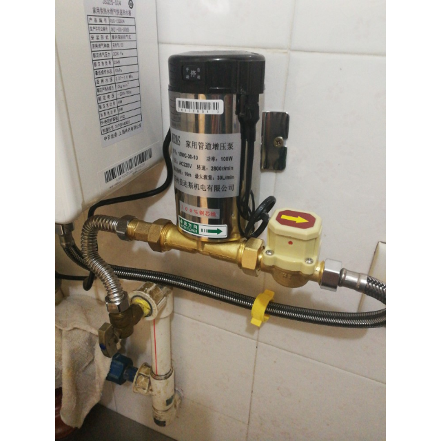 15mg-30-10 100w全自动管道加压泵太阳能热水器自来水增压泵家用