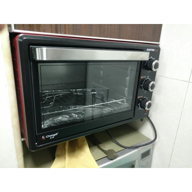 长帝changdi电烤箱crtf32pd家用多功能搪瓷内胆独立控温电烤炉