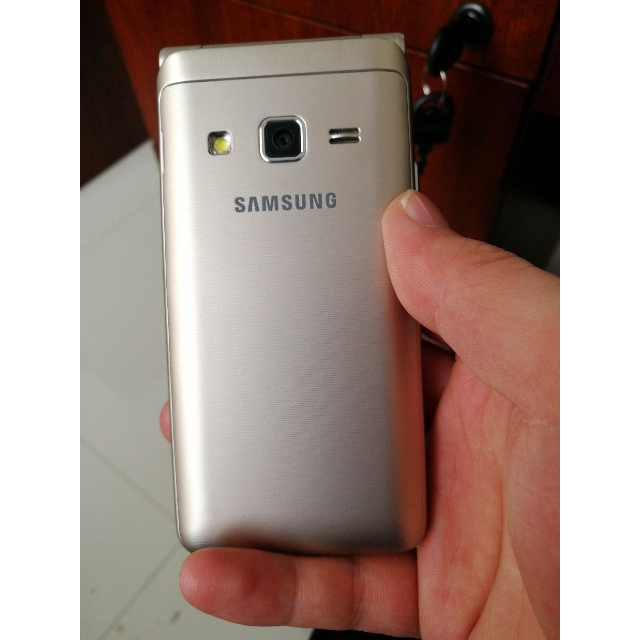 > 三星galaxy folder (g1600)金色 双卡双待 全网通4g翻盖手机商品
