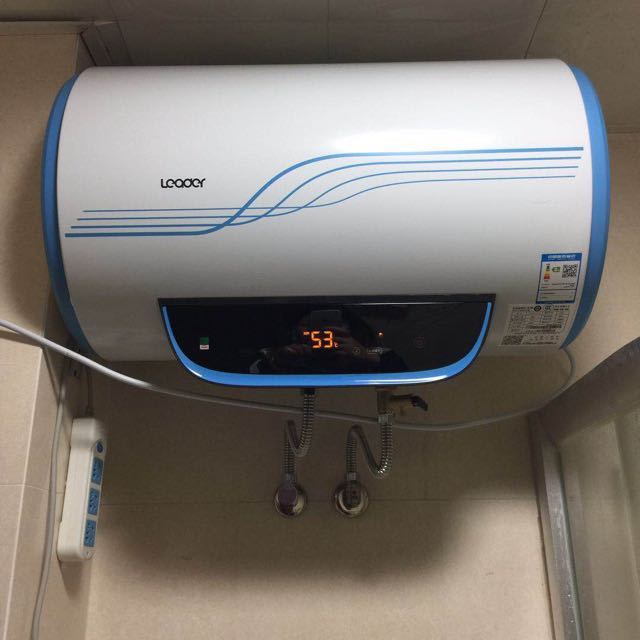 haier海尔50升电热水器精控大屏数显净水洗自动休眠储水式经济款电