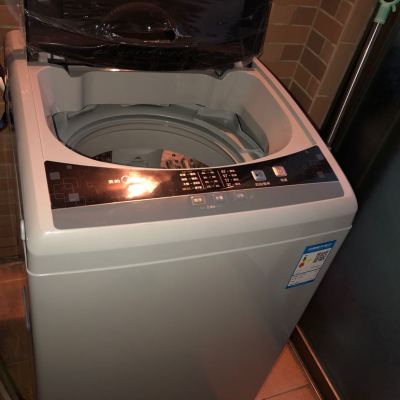 5公斤全自动洗衣机 不锈钢内桶 桶自洁 家用 灰色