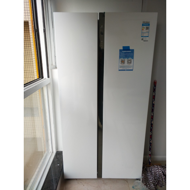 海尔(haier)bcd-576wdpu 576升风冷无霜变频对开门冰箱 轻薄机身 厨装