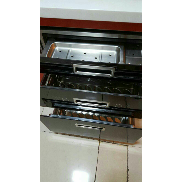 wanyin/万茵消毒柜嵌入式家用大容量三层120升高温消毒柜负离子二星级