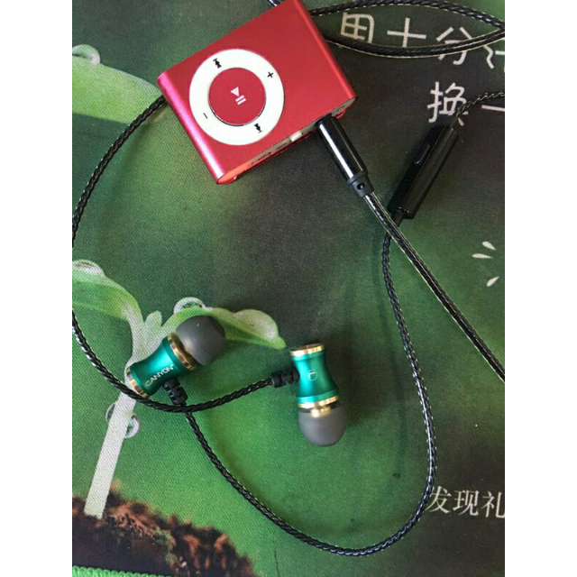 canyon大峡谷m8入耳式运动音乐耳机 德国原装进口 重低音hifi入耳式