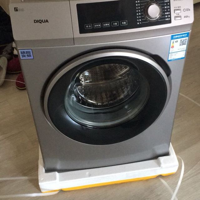 三洋sanyowf810320bs0s8公斤全自动洗脱一体滚筒洗衣机变频加热洗涤