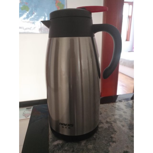 24小时保温哈尔斯真空保温壶家用304不锈钢2000ml咖啡保温壶车载保温