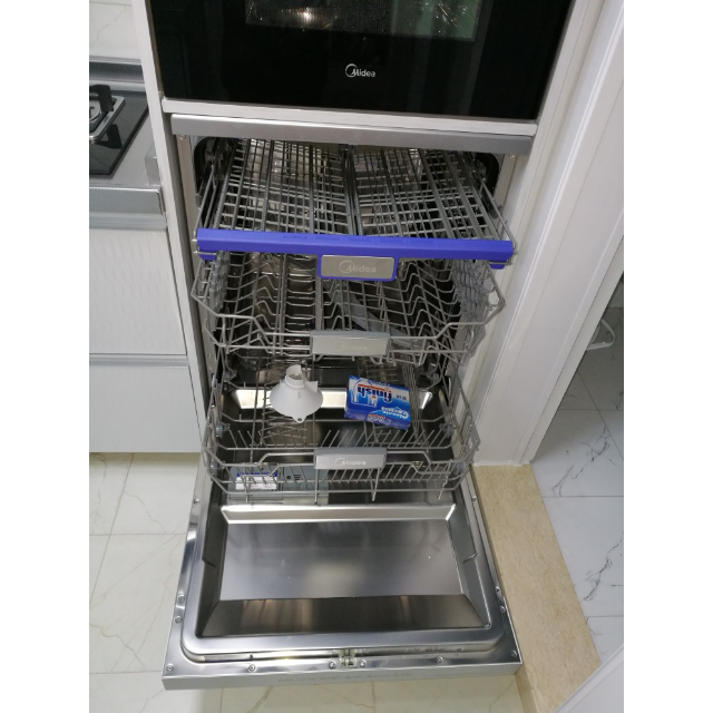 美的midea洗碗机q613套不锈钢独嵌两用