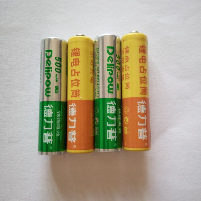 > 德力普(delipow)7号磷酸铁锂电池500毫安(一节电池一节占位筒)商品